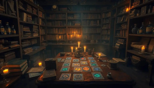 Candlelit Divination Cards for First-Edition Pokémon Treasures and Alchemist Cards