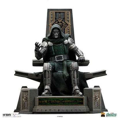 Avengers: Doomsday Doctor Doom on Throne 1:10 Art Scale Limited Edition Statue