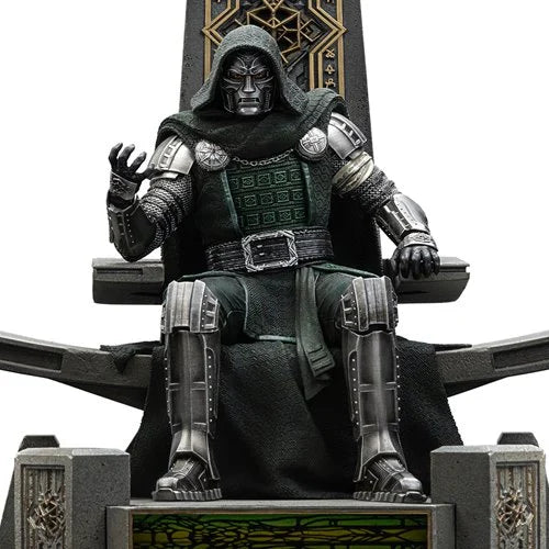 Avengers: Doomsday Doctor Doom on Throne 1:10 Art Scale Limited Edition Statue