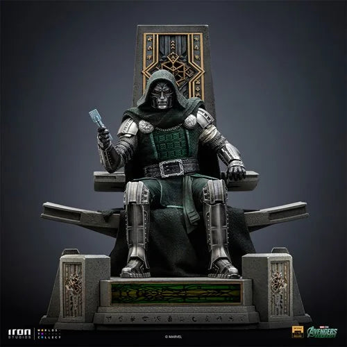 Avengers: Doomsday Doctor Doom on Throne 1:10 Art Scale Limited Edition Statue