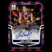 2024-25 Donruss Basketball Euroleague Purple Jaka Lakovic Auto