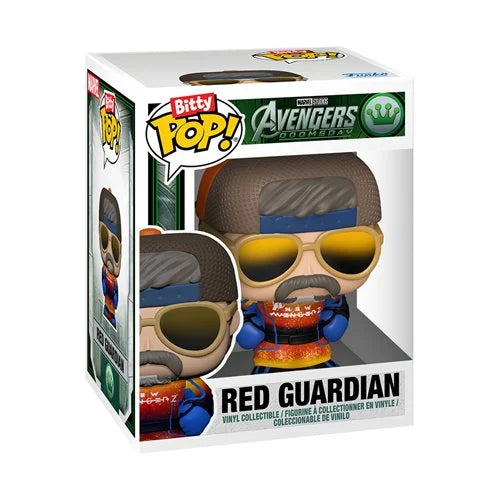 Avengers: Doomsday Red Guardian and Avengers Tower Funko Bitty Pop! Town
