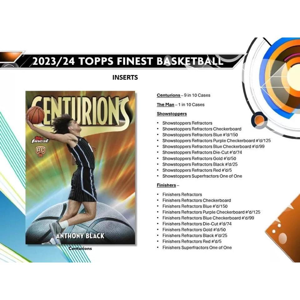 2023/24 Topps Finest Basketball Hobby Box - Alchemist Cards & Games