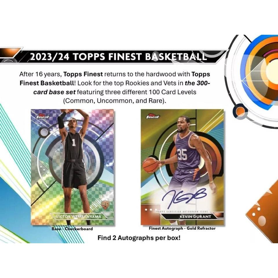 2023/24 Topps Finest Basketball Hobby Box - Alchemist Cards & Games