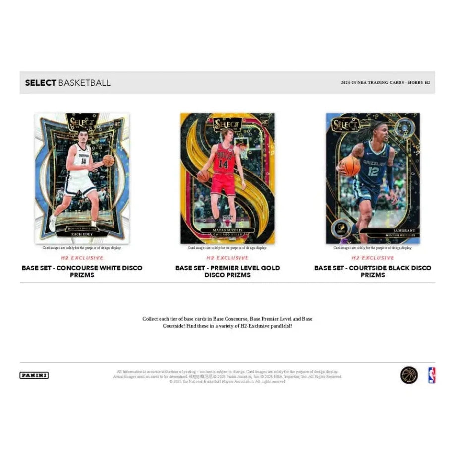 2024-2025 Panini Select Basketball H2 Hobby Box