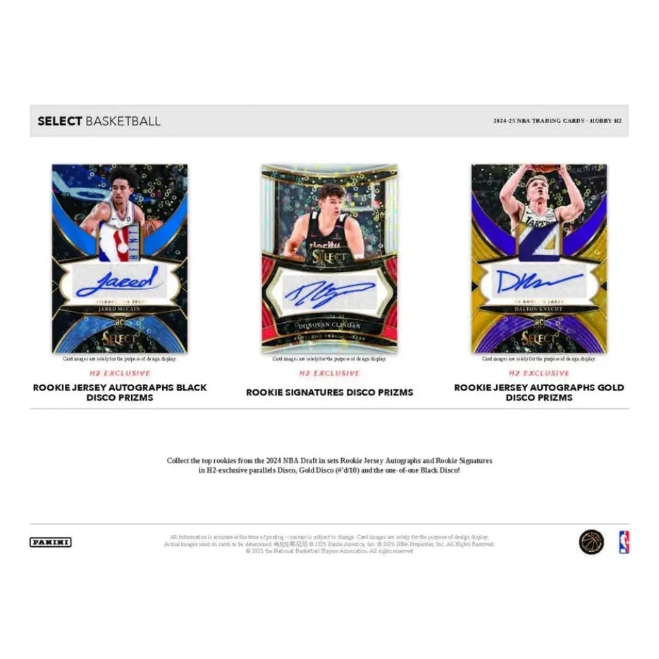 2024-2025 Panini Select Basketball H2 Hobby Box