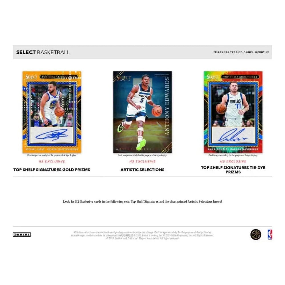 2024-2025 Panini Select Basketball H2 Hobby Box