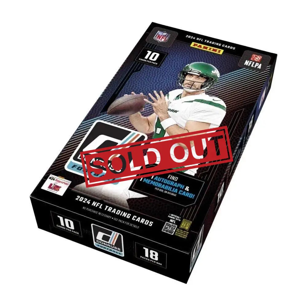 Donruss 2024 NFL trading card box.