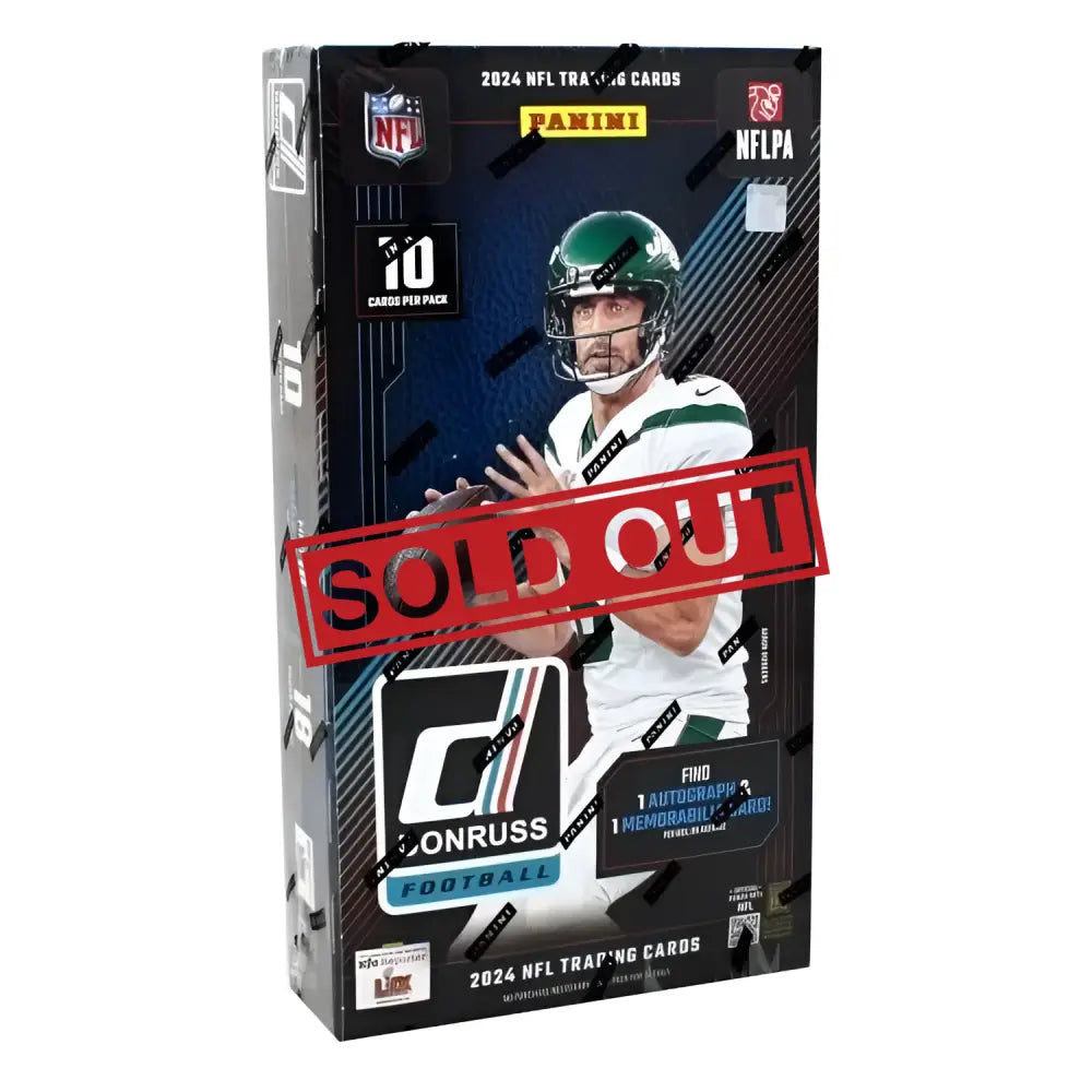 2024 Donruss NFL trading card box.