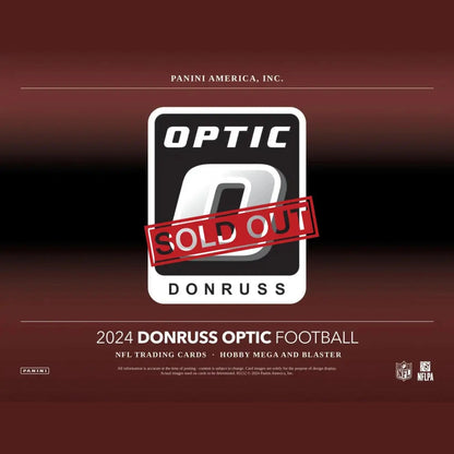 Donruss Optic football trading cards.