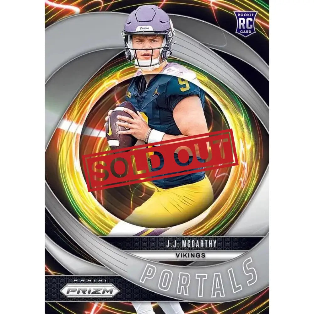 Football trading card.