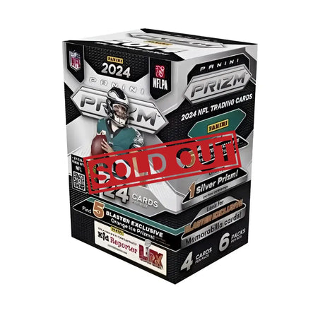 2024 Panini Prizm NFL trading cards blaster box.