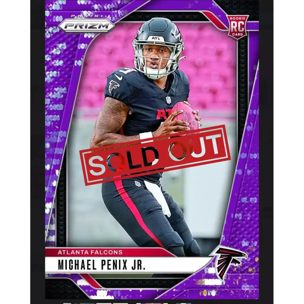Michael Penix Jr. rookie card.