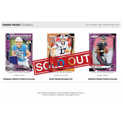 Football trading cards.
