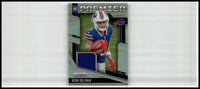 Blue and white keon coleman premier jersey card in action from 2024 panini prizm coleman premier jerseys series