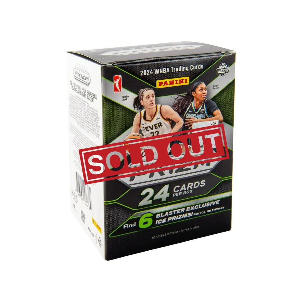 2024 WNBA Prizm trading card box.