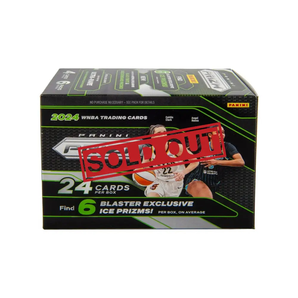 2024 WNBA Prizm trading card box.