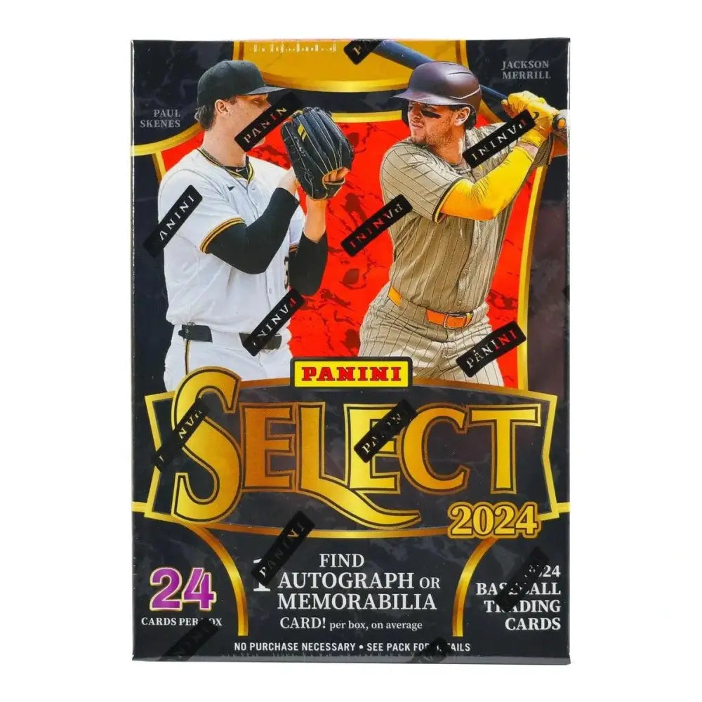 Panini Select 2024 baseball card box.