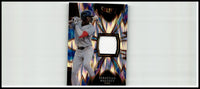 Black and silver holographic 2024 panini select sebastian walcott sparks baseball card with authentic jersey patch