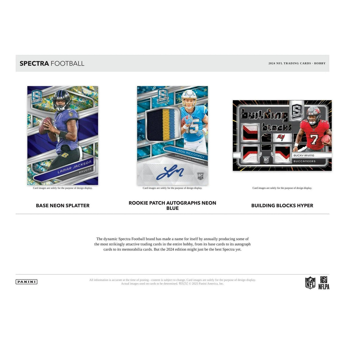 2024 Panini Spectra Football Hobby Box - Alchemist Cards & Games