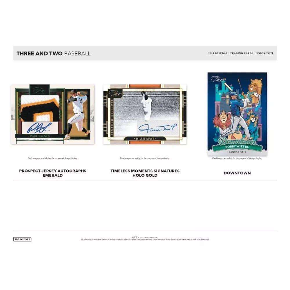 2024 Panini Three & Two Baseball Factory Sealed Hobby Box - Alchemist Cards & Games