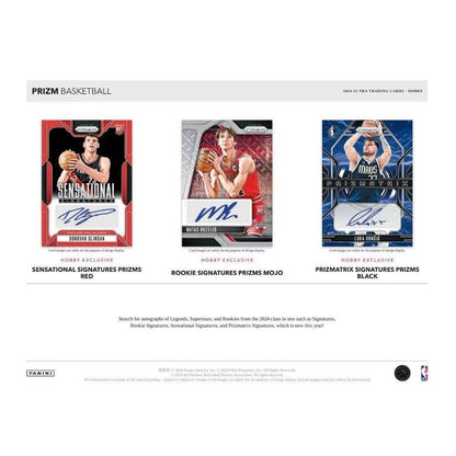 2024/25 Panini Prizm Basketball Hobby Box - Alchemist Cards & Games