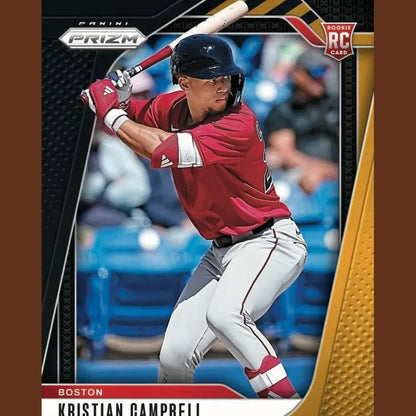 Baseball trading card featuring a player in a batting stance