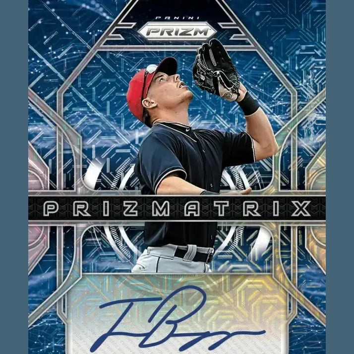 Panini Prizm Matrix Travis Bazzana autographed baseball card