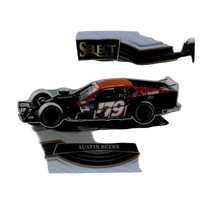 2025 panini select #114 austin beers black and orange race car with number 79, glossy finish, and detailed decals