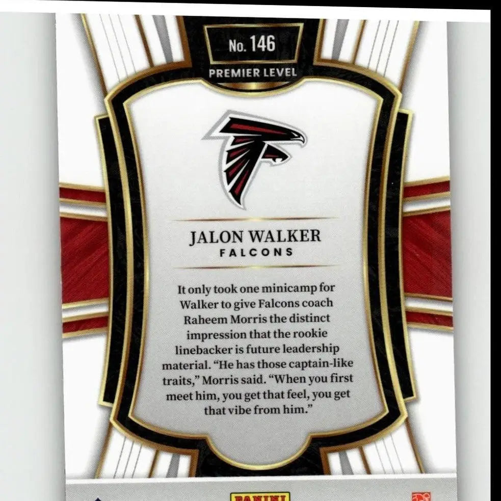 2025 Panini Select #146 Jalon Walker