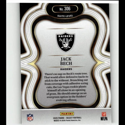 2025 Panini Select #306 Jack Bech