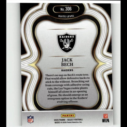 2025 Panini Select #306 Jack Bech