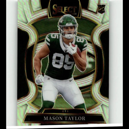 2025 Panini Select #76 Mason Taylor Silver Prizm