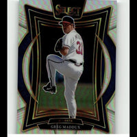 2025 Panini Select #85 Greg Maddux Silver Prizms