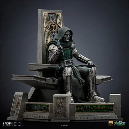 Avengers: Doomsday Doctor Doom on Throne 1:10 Art Scale Limited Edition Statue