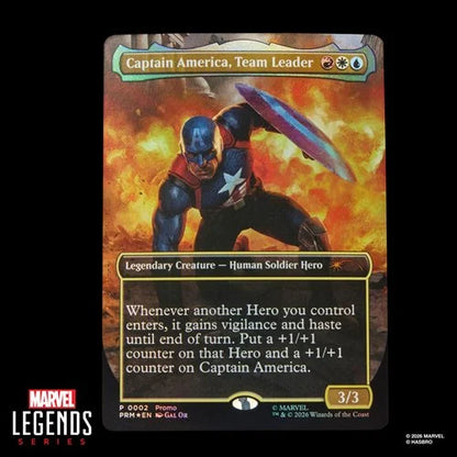 Magic: The Gathering Marvel Legends Series Captain America (Avengers: Twilight)