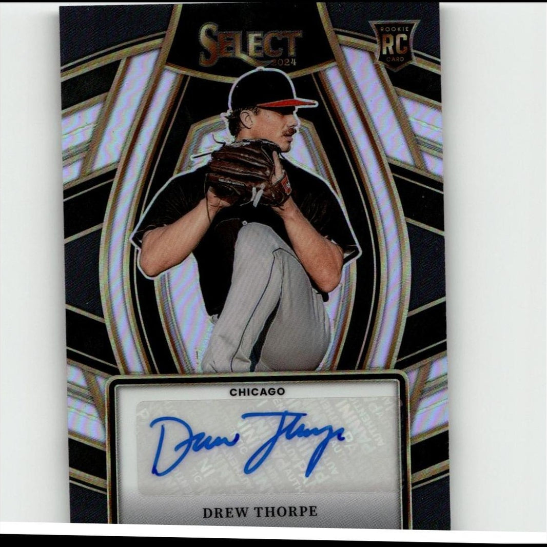 2024 Panini Select #SS-DT Drew Thorpe Signature Selections