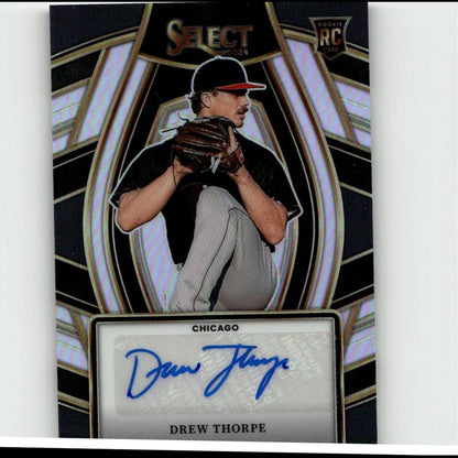 2024 Panini Select #SS-DT Drew Thorpe Signature Selections