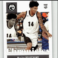 2022 Panini Chronicles Draft Picks #19 MarJon Beauchamp