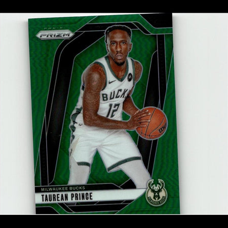 2024-25 Panini Prizm #136 Taurean Prince Prizms Green