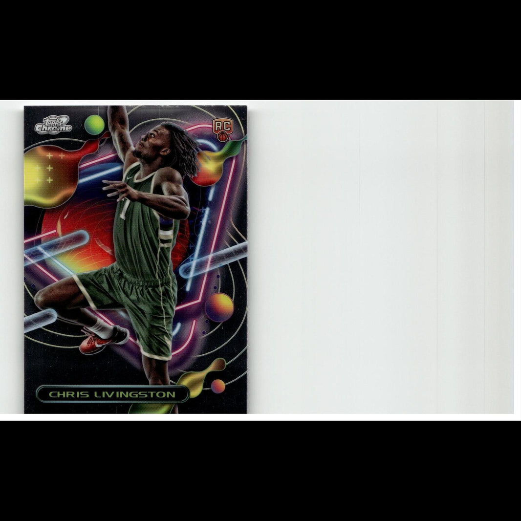 2023-24 Topps Chrome Cosmic #197 Chris Livingston