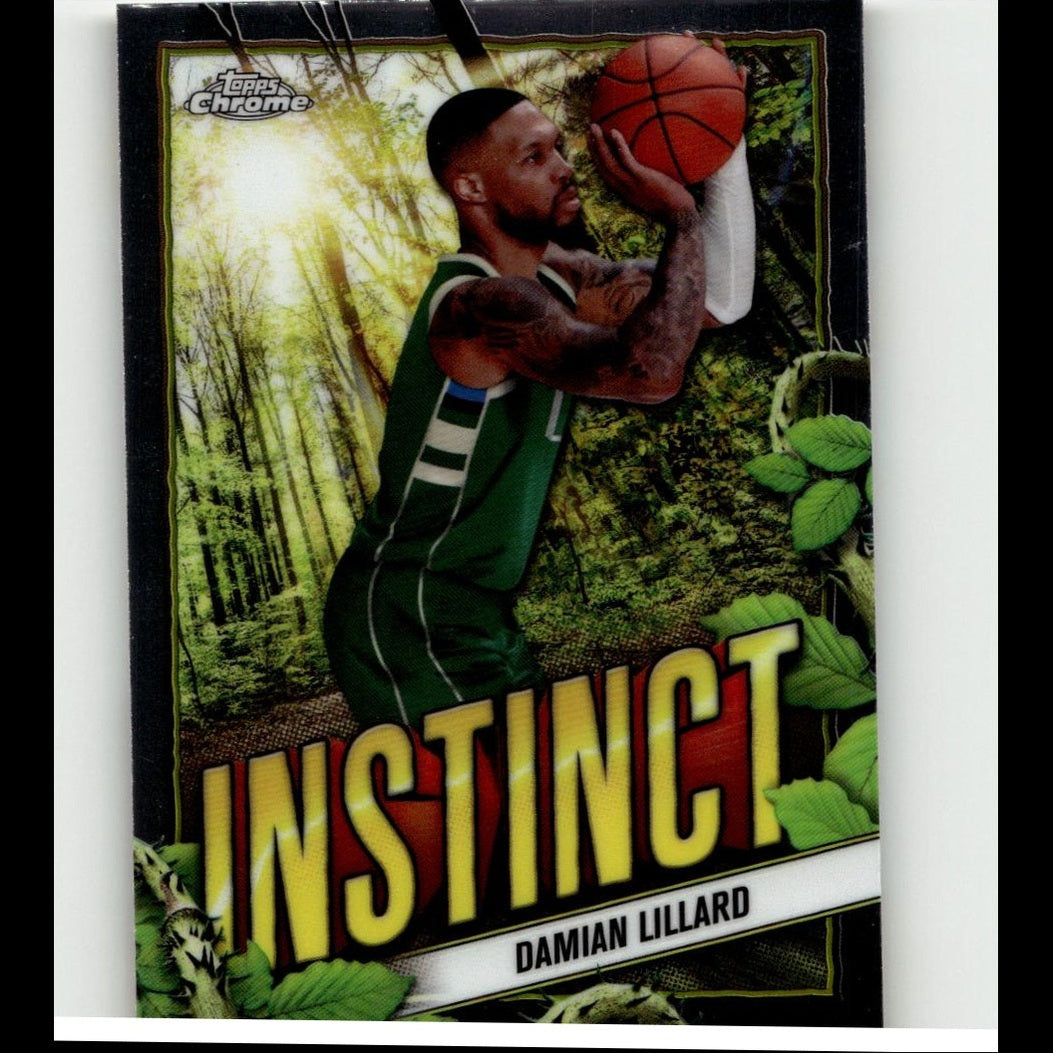 2024-25 Topps Chrome - Instinct #INS-23 Damian Lillard
