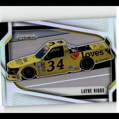 2025 Panini Prizm #122 Layne Riggs Silver Prizm