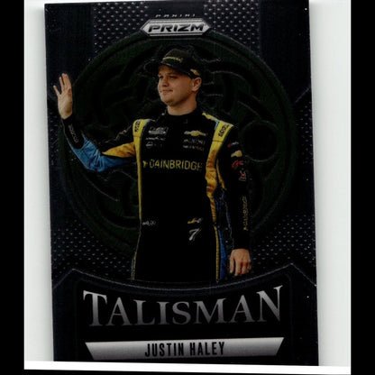 2025 Panini Prizm #6 Justin Haley Talisman