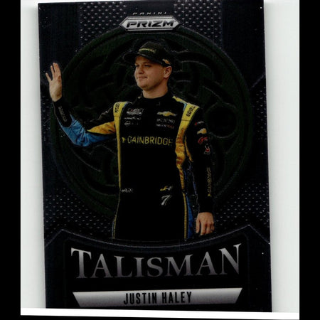 2025 Panini Prizm #6 Justin Haley Talisman
