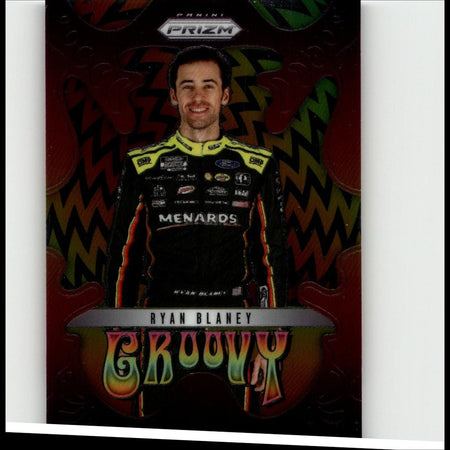 2025 Panini Prizm #18 Ryan Blaney Groovy