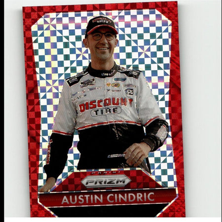 2025 Panini Prizm #152 Austin Cindric Red Power #/175