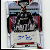 2025 Panini Prizm #SS-KZG Kaz Grala Sensational Signatures