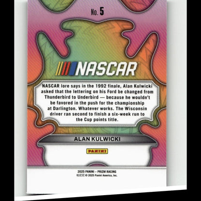 2025 Panini Prizm #5 Alan Kulwicki Groovy