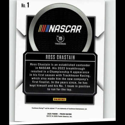 2025 Panini Prizm #1 Ross Chastain Talisman